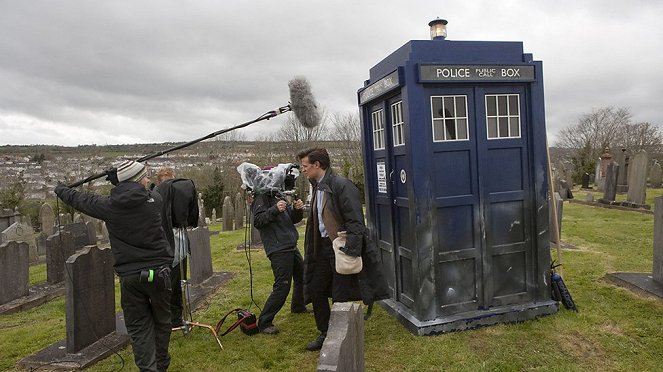 Doctor Who - The Angels Take Manhattan - Van de set - Matt Smith