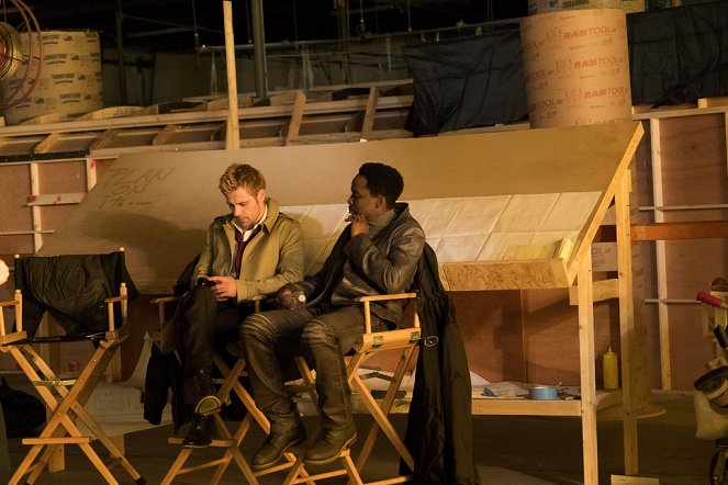Constantine - Angels and Ministers of Grace - Tournage - Matt Ryan, Harold Perrineau