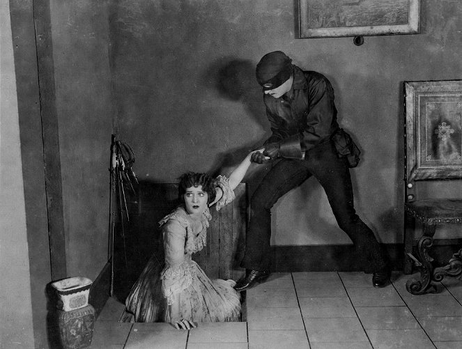 Zorro mstitel - Z filmu - Marguerite De La Motte, Douglas Fairbanks