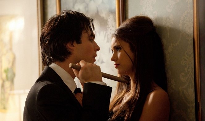The Vampire Diaries - Maskenball - Filmfotos - Ian Somerhalder, Nina Dobrev