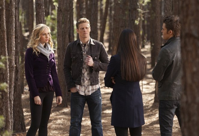 The Vampire Diaries - The Murder of One - Photos - Candice King, Zach Roerig, Paul Wesley