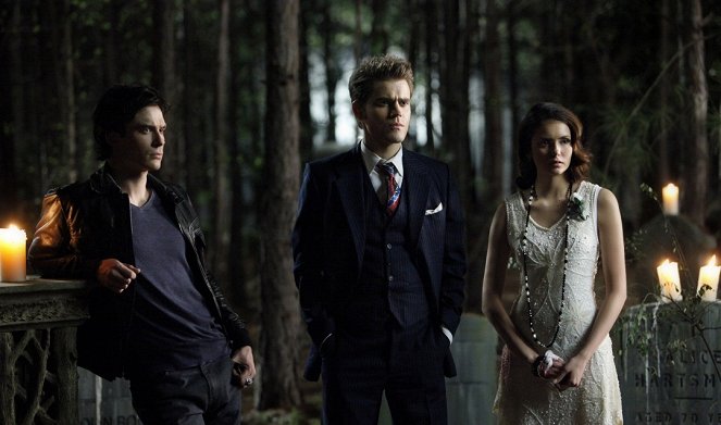 The Vampire Diaries - Do Not Go Gentle - Photos - Ian Somerhalder, Paul Wesley, Nina Dobrev