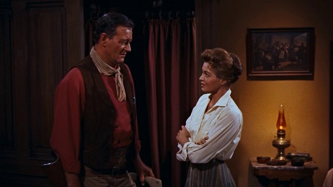 Río Bravo - De la película - John Wayne, Angie Dickinson