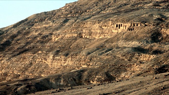 Koptské mumie z Antinoopolis - Z filmu