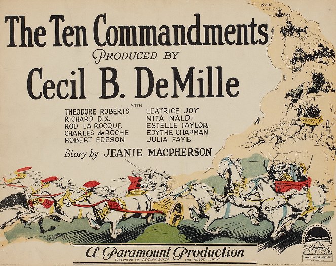 The Ten Commandments - Lobby Cards