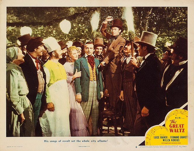 The Great Waltz - Lobby Cards - Miliza Korjus, Fernand Gravey