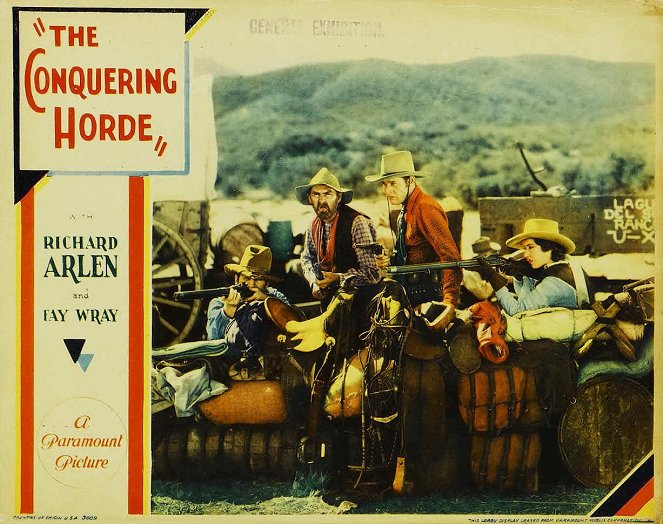The Conquering Horde - Lobby Cards