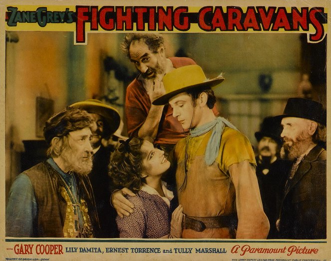 Fighting Caravans - Lobby Cards