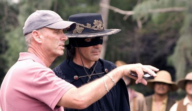 La Légende de Zorro - Tournage