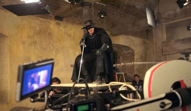 Zorro legendája - Forgatási fotók