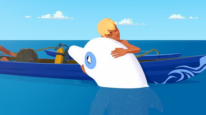 Příhody bílého delfína - Z filmu