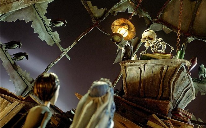 Mrtvá nevěsta Tima Burtona - Z natáčení