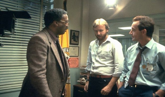 Terminator - Tournage - Paul Winfield, James Cameron, Lance Henriksen