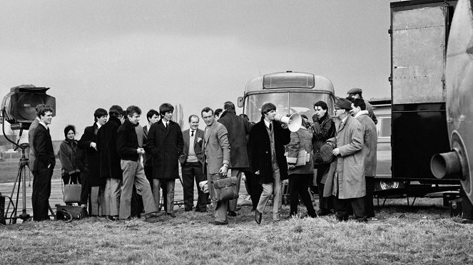 Perný den - Z natáčení - Paul McCartney, George Harrison, Ringo Starr