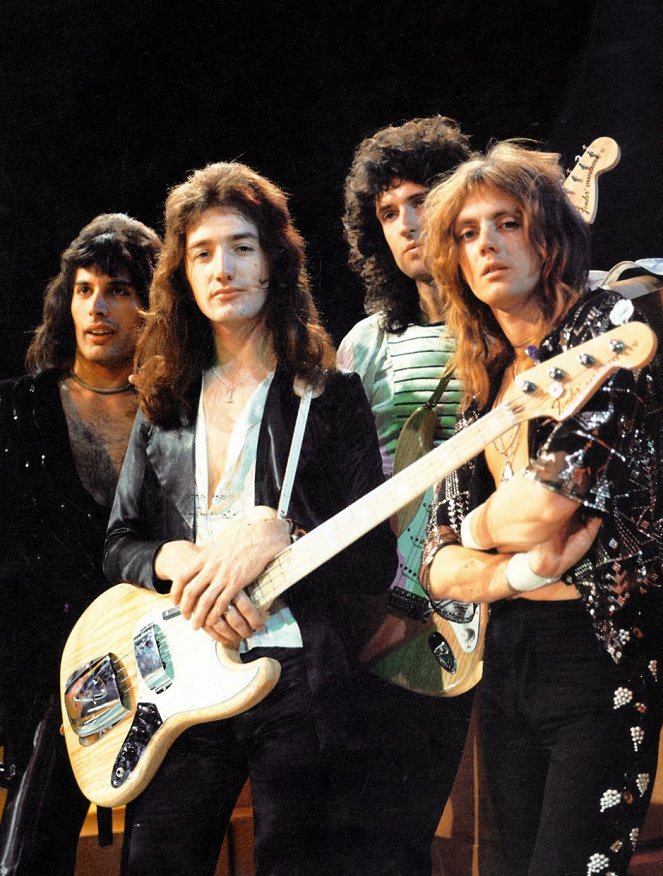 Queen: Killer Queen - Werbefoto - Freddie Mercury, John Deacon, Brian May, Roger Taylor