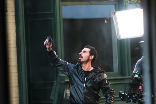 Serj Tankian - Sky Is Over - Z natáčení
