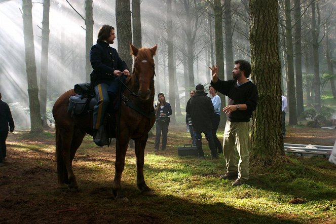 O Último Samurai - De filmagens - Tom Cruise, Edward Zwick