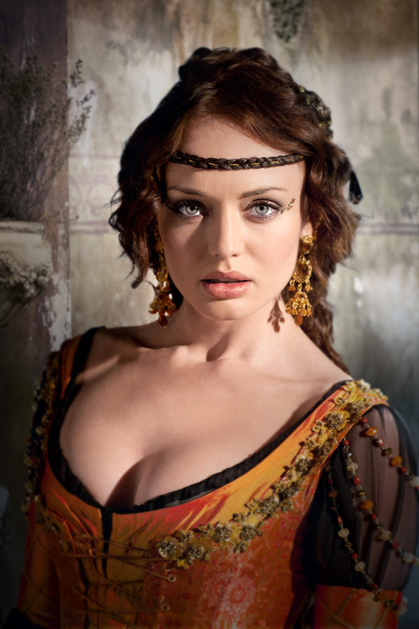 Da Vinci's Demons - Promoción - Laura Haddock