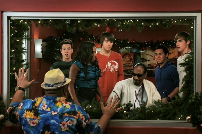 Big Time Rush - Filmfotók - Logan Henderson, Tanya Chisholm, James Maslow, Snoop Dogg, Carlos PenaVega, Kendall Schmidt