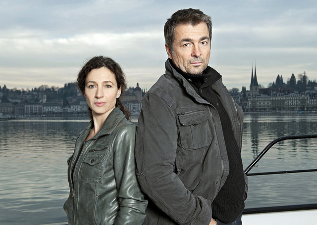 Tatort - Season 43 - Skalpell - Promoción - Delia Mayer, Stefan Gubser