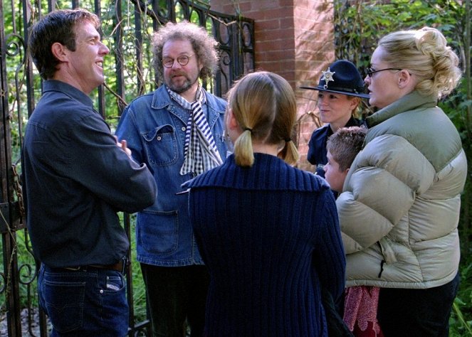 Cold Creek Manor - Van de set - Dennis Quaid, Mike Figgis, Sharon Stone