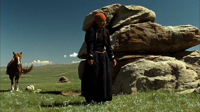Los dos caballos de Genghis Khan - De la película - Urna Chahar-Tugchi