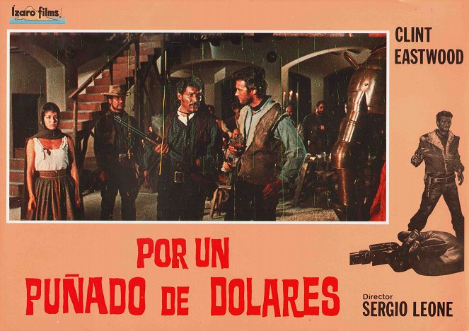 A Fistful of Dollars - Lobby Cards - Marianne Koch, Gian Maria Volonté, Clint Eastwood