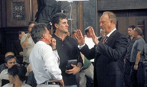 Az ítélet eladó - Forgatási fotók - Dustin Hoffman, Gary Fleder, Gene Hackman