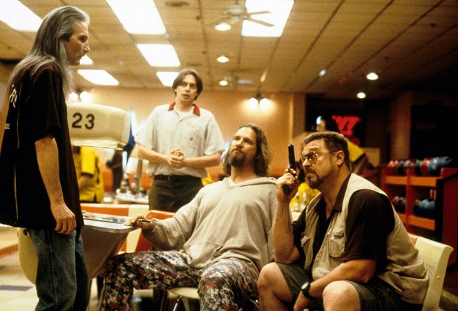 A nagy Lebowski - Filmfotók - Steve Buscemi, Jeff Bridges, John Goodman