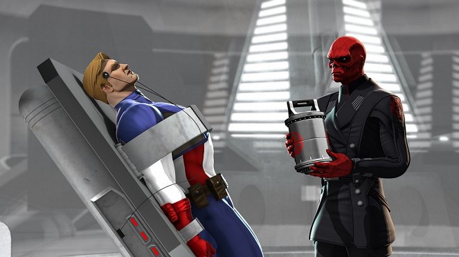 Iron Man and Captain America: Heroes United - Van film