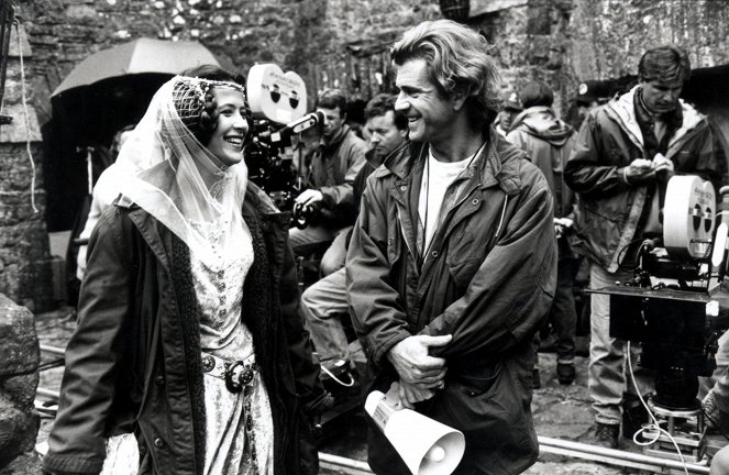 Braveheart - Making of - Sophie Marceau, Mel Gibson