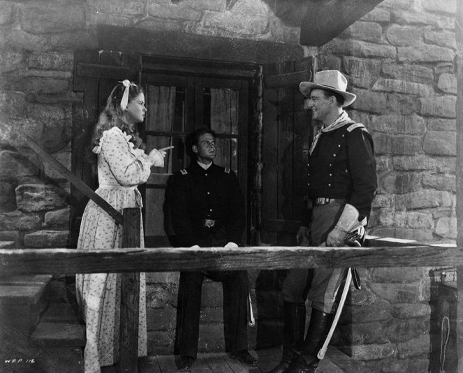 Fort Apache - De la película - Shirley Temple, John Agar, John Wayne