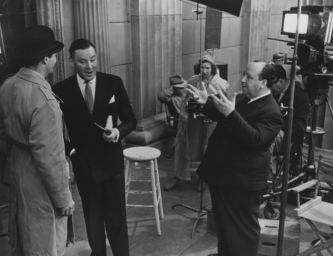 Correspondant 17 - Tournage - Herbert Marshall, Alfred Hitchcock