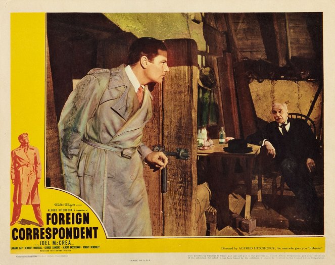 Foreign Correspondent - Lobby Cards