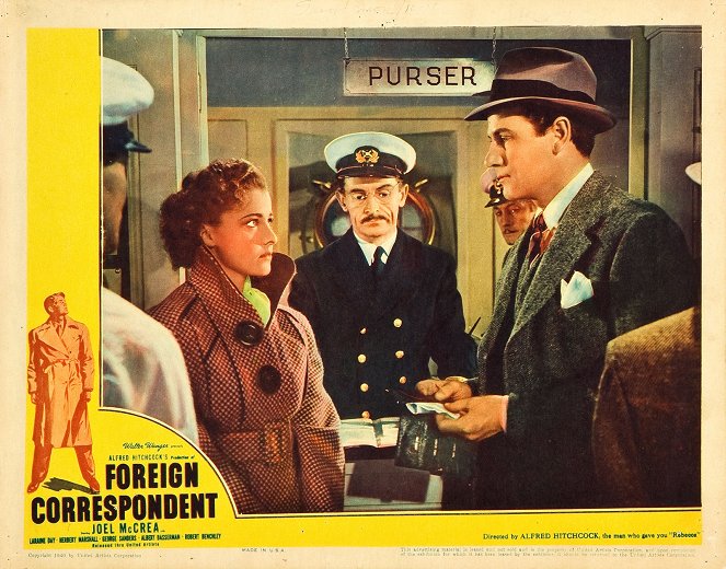 Foreign Correspondent - Lobby Cards