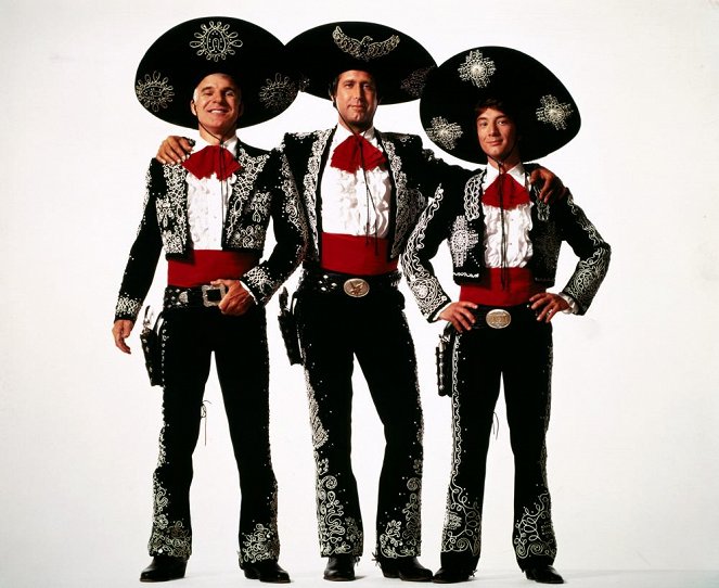Drei Amigos - Werbefoto - Steve Martin, Chevy Chase, Martin Short