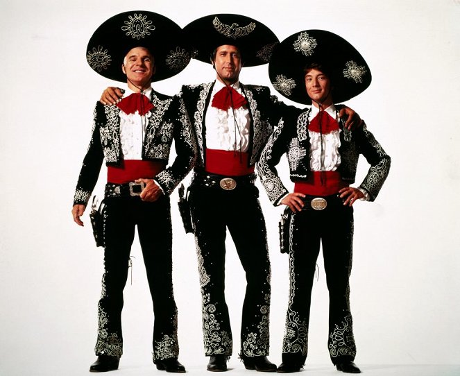 ¡Tres amigos! - Promoción - Steve Martin, Chevy Chase, Martin Short