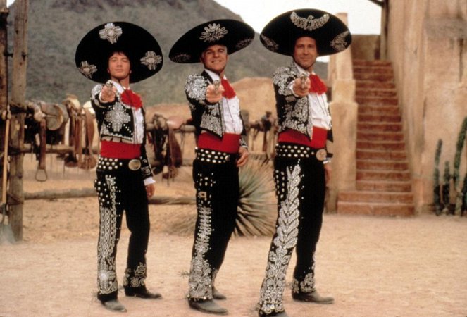 Three Amigos! - Van film - Martin Short, Steve Martin, Chevy Chase