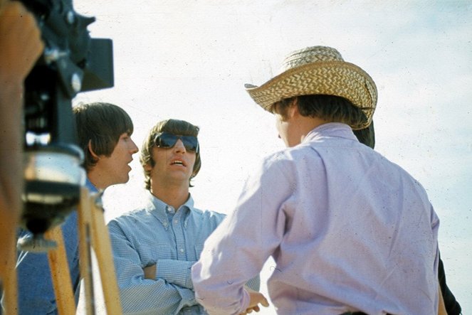 Pomoc! - Z natáčení - George Harrison, Ringo Starr