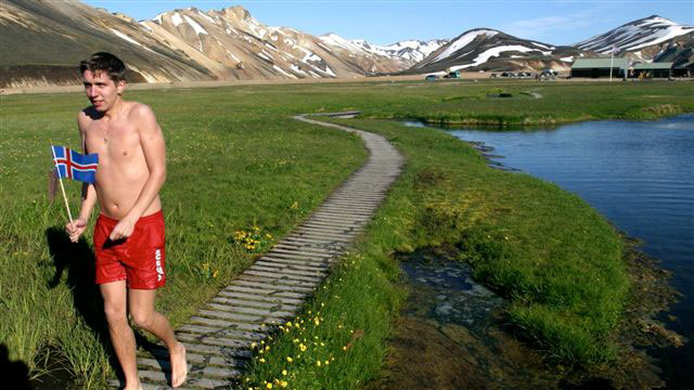 Na cestě - Na cestě po Islandu - De la película