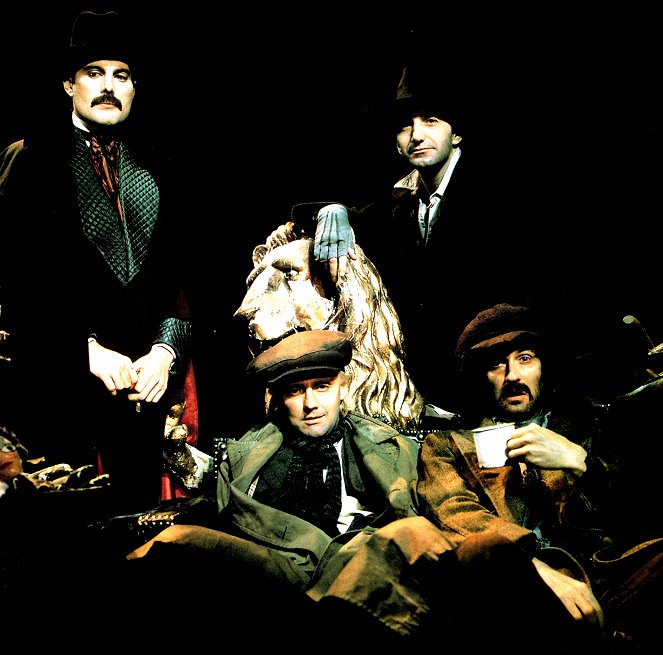 Queen: A Kind of Magic - Promokuvat - Freddie Mercury, Roger Taylor, John Deacon, Brian May