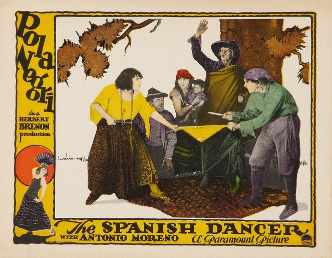 The Spanish Dancer - Vitrinfotók