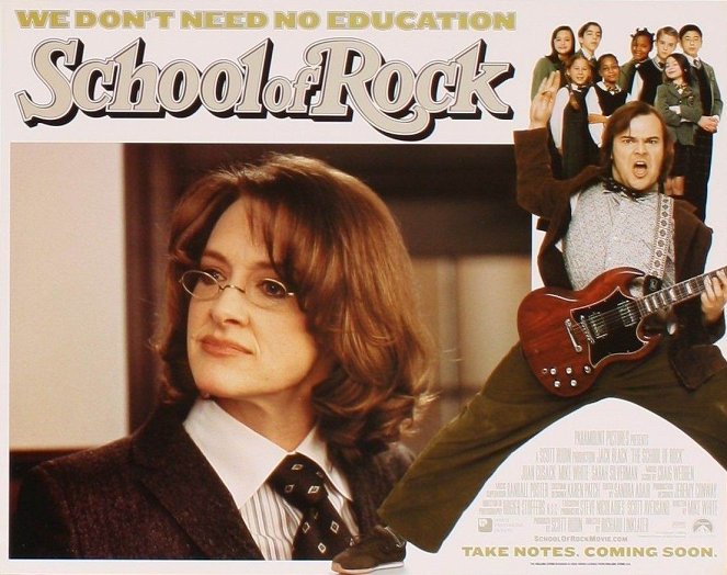 The School of Rock - Lobbykaarten - Joan Cusack