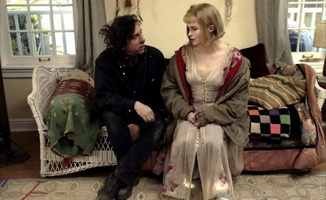 Big Fish - Tournage - Tim Burton, Helena Bonham Carter