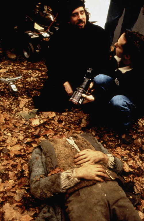 Ospalá díra - Z natáčení - Tim Burton