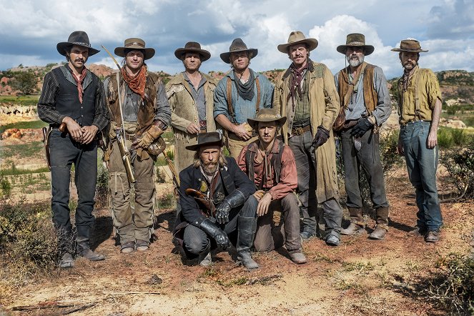 Texas Rising - Promóció fotók - Rhys Coiro, Brendan Fraser, Bill Paxton, Trevor Donovan, Joe Egender, Christopher McDonald, Jeffrey Dean Morgan, Jeremy Davies