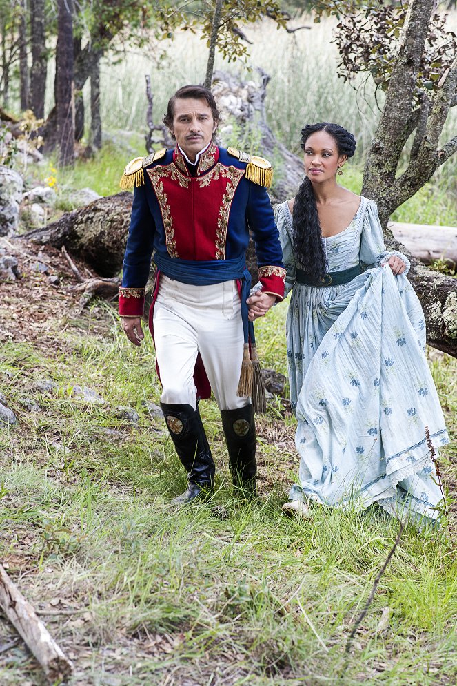 Texas Rising - Promoción - Olivier Martinez, Cynthia Addai-Robinson