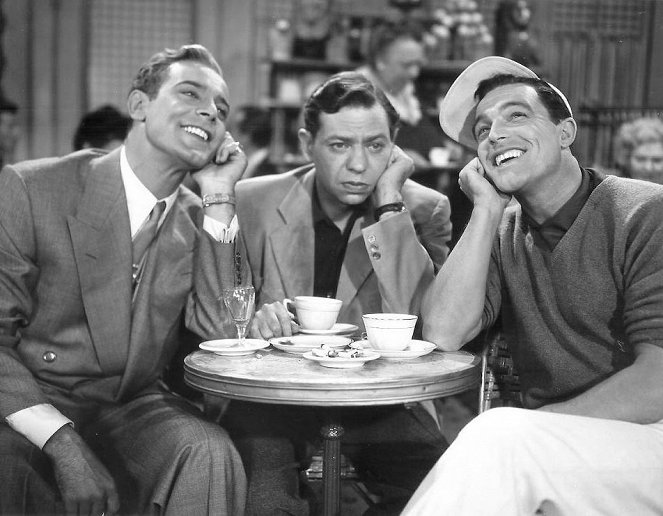 Egy amerikai Párizsban - Filmfotók - Georges Guétary, Oscar Levant, Gene Kelly