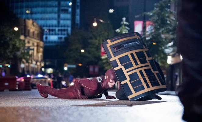 The Flash - Revenge of the Rogues - Van film - Grant Gustin