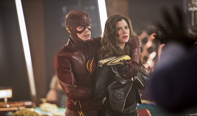The Flash - Season 1 - Rogue Time - Photos - Grant Gustin, Peyton List
